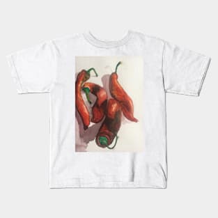 Italian Peppers Kids T-Shirt